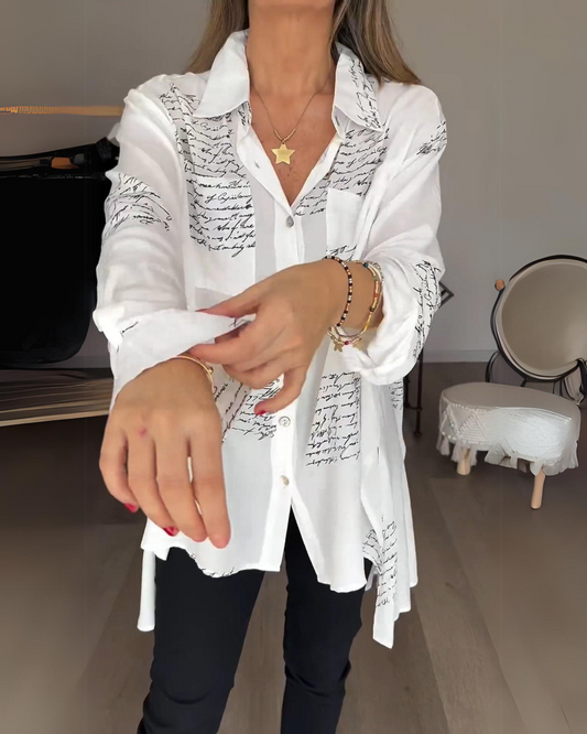 Amelvia Elora Relaxed-Fit Tee – Casual Chic Redefined